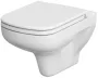 Cersanit Colour perem nélküli fali WC, CleanOn technológiával, lágyan záródó ülőkével K701-042