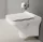 Cersanit Como CleanOn perem nélküli fali WC csésze antibakteriális duroplast WC ülőkével, fehér K701-102