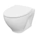 Cersanit Moduo perem nélküli fali WC, ülőkével K701-262