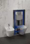Cersanit Aqua 50 beépíthető WC tartály és szerelő keret fali WC csészéhez és mechanikus nyomólapokhoz, K97-525