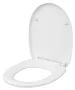 Cersanit Delfi antibakteriális duroplast WC ülőke, fehér K98-0001