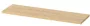 Cersanit Atrato fedlap falsík alatti WC tartály bútor előlaphoz 76x22x1 cm, hickory tölgy színű kivitel.