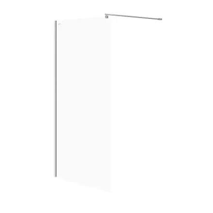 Cersanit Mille Walk-in zuhanyfal 100x200 mm átlátszó üveg, króm profilszín S161-001