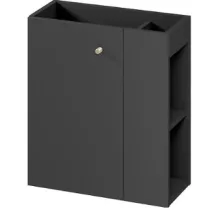   Cersanit Larga alsószekrény mosdó nélkül 49x55x21cm, antracit S164-056-DSM