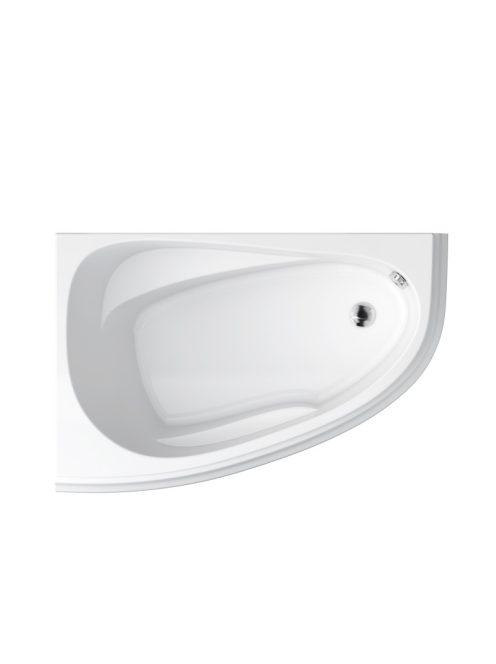 Cersanit Joanna New 140x90 balos aszimmetrikus akril kád S301-165 +ajándék kádlábbal