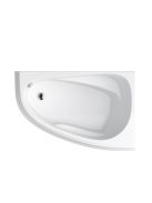 Cersanit Joanna New 140x90 jobbos aszimmetrikus akril kád S301-166 +ajándék kádlábbal