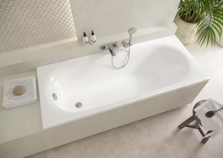 Cersanit Octavia 150x70 akril kád állítható lábakkal, fehér S301-251