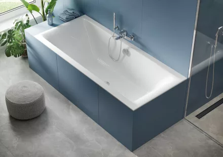 Cersanit Larga 190x90 akril kád lábakkal, fehér S301-307