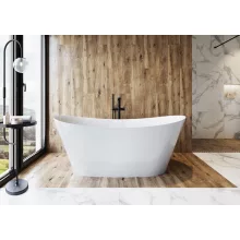   Cersanit Inverto akril fürdőkád 170x80 Click-Clack krómozott leeresztővel és állítható lábakkal S301-339
