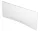 Cersanit Virgo/Intro kád előlap 140 cm, fehér S401-043