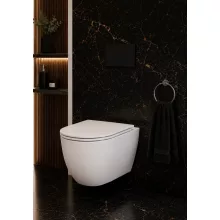 Cersanit Lider Pro Kompakt fali WC szett Tornado öblítéssel és levehető Slim ülőkével, fehér kivitelben.