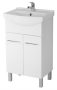 Cersanit Olivia dupla ajtós mosdószekrény 46x79,4 cm, Cersania New 50 mosdóhoz, fehér S543-002-DSM