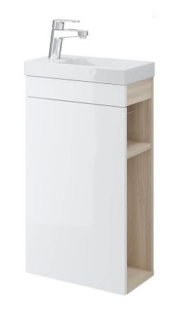 Cersanit Smart fehér alsó szekrény, Como 40 mosdóhoz, S568022
