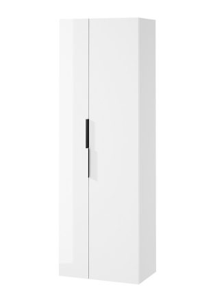 Cersanit City 2 ajtós fali szekrény 180x60 cm, fényes fehér S584-019-DSM