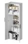 Cersanit City 2 ajtós fali szekrény 180x60 cm, fényes fehér S584-019-DSM