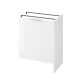 Cersanit City 65 ajtós szekrény SLIM mosógépekhez, fehér S584-027-DSM