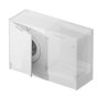 Cersanit City 65 ajtós szekrény SLIM mosógépekhez, fehér S584-027-DSM