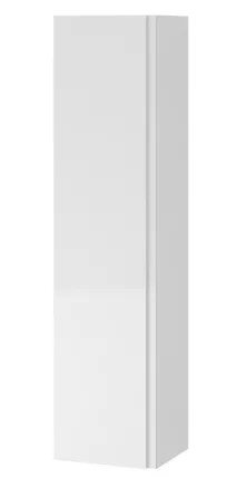 Cersanit Moduo falra függesztett magas szekrény belső tükörrel 160x39,5 cm, fényes fehér S590-020-DSM