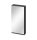 Cersanit Moduo falra szerelhető tükrös szekrény 40x80 cm, lapraszerelt, matt antracitszürke S590-071-DSM