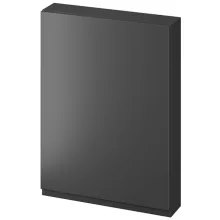   Cersanit Moduo falra szerelhető ajtós szekrény 59,4x80 cm polcokkal, matt antracitszürke S590-074-DSM
