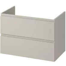 Cersanit Moduo dupla fiókos mosdószekrény 80x45 cm matt kasmír S590-104-DSM