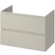 Cersanit Moduo dupla fiókos mosdószekrény 80x45 cm matt kasmír S590-104-DSM