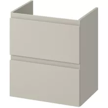   Cersanit Moduo Slim dupla fiókos mosdószekrény 50x35 cm, lapraszerelt, matt kasmír S590-105-DSM
