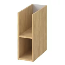   Cersanit Moduo kiegészítő nyitott fali polc 20 cm mosdópult alá, hikori tölgy S590-119-DSM