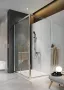 Cersanit Arteco 90x90x190 cm szögletes zuhanykabin Tako zuhanytálcával, króm profil S601-116
