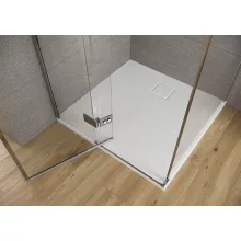   Cersanit Tako SLIM szögletes akril zuhanytálca 80x80 cm szifonnal, fehér S601-121