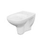 Cersanit Arteco perem nélküli fali WC csésze mélyöblítéssel és lecsapódásgátlós WC ülőkével S701-180