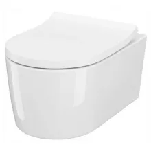   Cersanit Inverto fali WC csésze vékonyított duroplast ülőkével S701-419