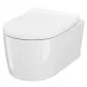 Cersanit Inverto fali WC csésze vékonyított duroplast ülőkével S701-419