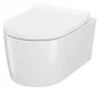 Cersanit Inverto fali WC csésze vékonyított duroplast ülőkével S701-419