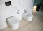 Cersanit Inverto fali WC csésze vékonyított duroplast ülőkével S701-419