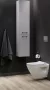 Cersanit Mille fali WC csésze CleanOn technológiával vékonyított duroplast ülőkével lecsapódásgátlóval S701-453