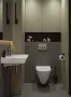 Cersanit Mille Plus perem nélküli fali WC csésze, lecsapódásgátlós Duroplast ülőkével S701-454