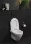 Cersanit Larga perem nélküli fali WC csésze ülőkével, fehér S701-472