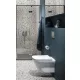 Cersanit Larga perem nélküli fali WC csésze ülőkével, fehér S701-473