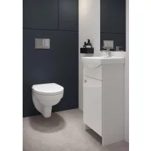   Cersanit Cersania fali kerámia WC csésze nyitott peremmel és Duroplast ülőkével, fehér S701-554