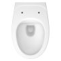 Cersanit Cersania fali kerámia WC csésze nyitott peremmel és Duroplast ülőkével, fehér S701-554