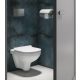 Cersanit Zip mélyöblítésű fali WC SimpleOn technológiával 36x52,5 cm, Soft-Close ülőkével, fehér S701-565