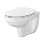 Cersanit Cersania fali kerámia WC csésze nyitott peremmel, vékony SoftClose ülőkével, fehér S701-566