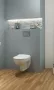 Cersanit Cersania fali kerámia WC csésze nyitott peremmel, vékony SoftClose ülőkével, fehér S701-566