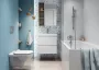 Cersanit Zip mélyöblítésű fali WC SimpleOn technológiával 36x52,5 cm, vékony ülőkével, fehér S701-567