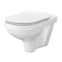Cersanit Zip mélyöblítésű fali WC SimpleOn technológiával 36x52,5 cm, vékony ülőkével, fehér S701-567
