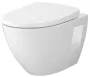 Cersanit Moduo Plus CleanOn perem nélküli fali WC csésze antibakteriális duroplast WC ülőkével, fehér S701-725