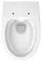 Cersanit Moduo Plus CleanOn perem nélküli fali WC csésze antibakteriális duroplast WC ülőkével, fehér S701-725