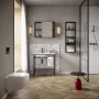 Cersanit Zen Pro ívelt fali WC csésze, duroplast ülőkével, beépíthető falsík alatti tartállyal, fehér kivitelben.