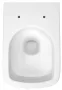 Cersanit City Pro Square kerámia fali WC csésze VORTEX öblítési technológiával Duroplast ülőkével S701-884